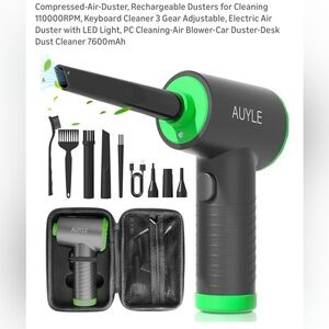 Auyle Air Duster with LED Light